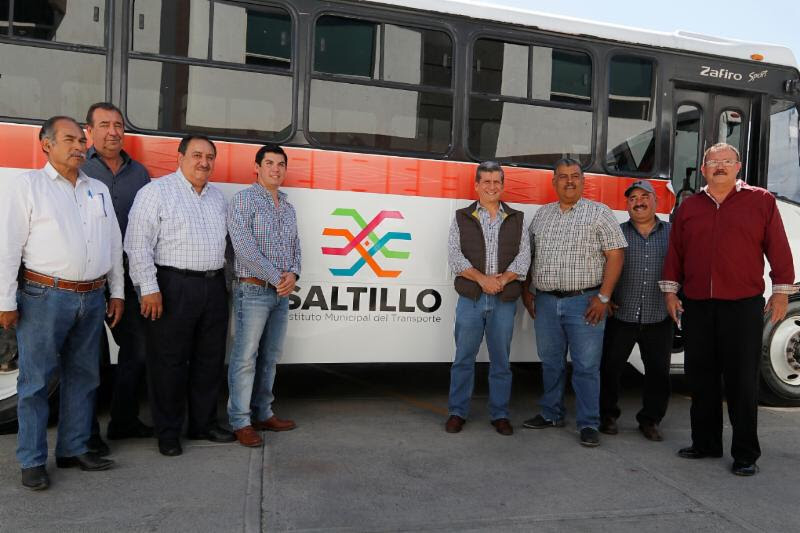 Avanza mejoramiento de unidades del transporte público en Saltillo