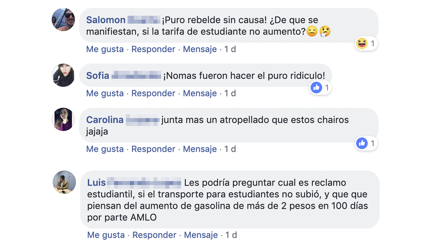 Critican en redes manifestación de estudiantes <br>por aumento al transporte ¡que a ellos no afecta!