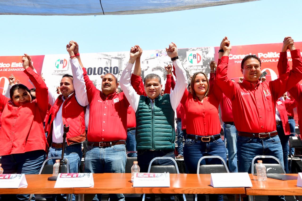 Con el espíritu de Colosio, fortalecer la <br>militancia es el compromiso del PRI: Riquelme