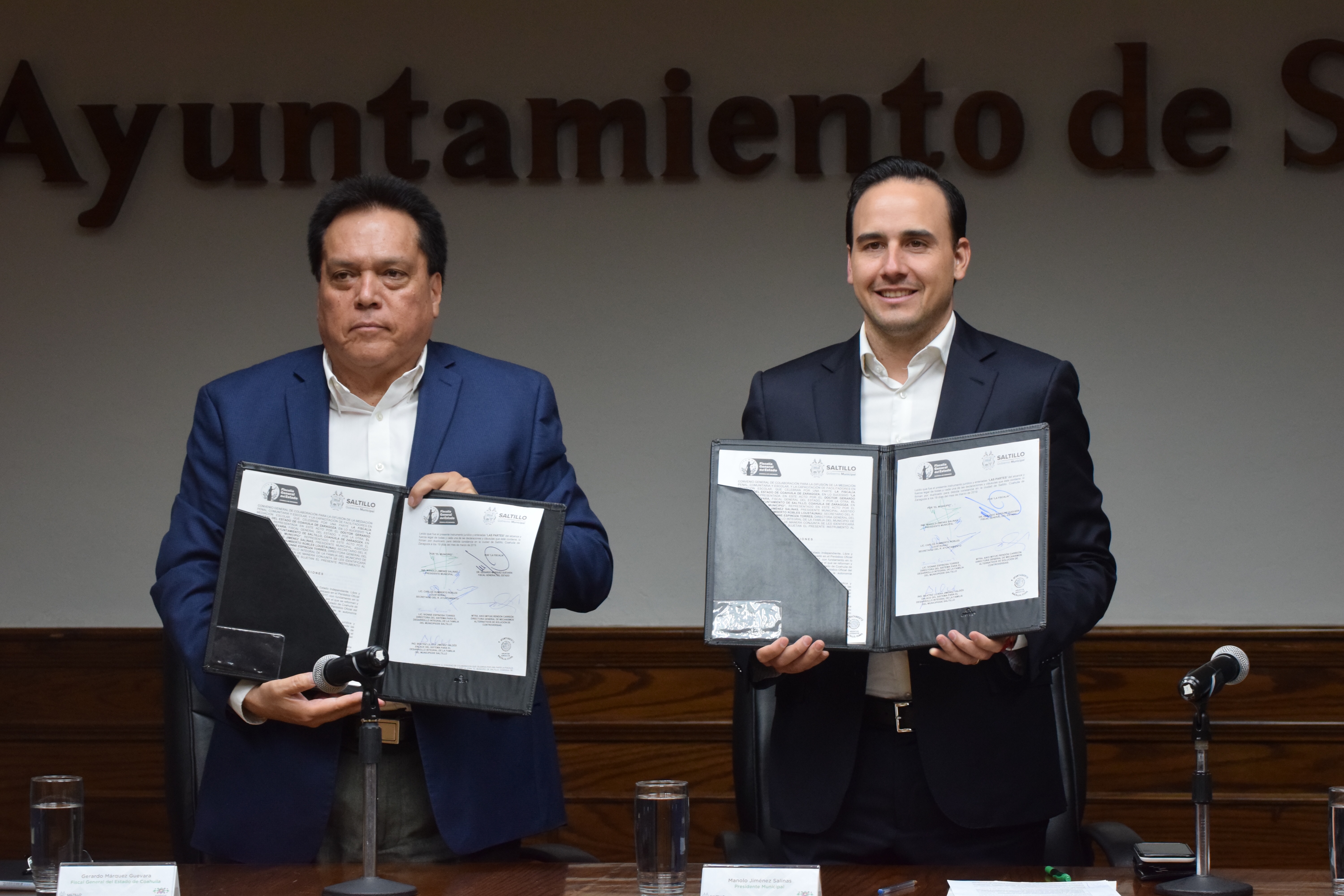 Municipio y Fiscalía suman esfuerzos <br>en favor de la paz