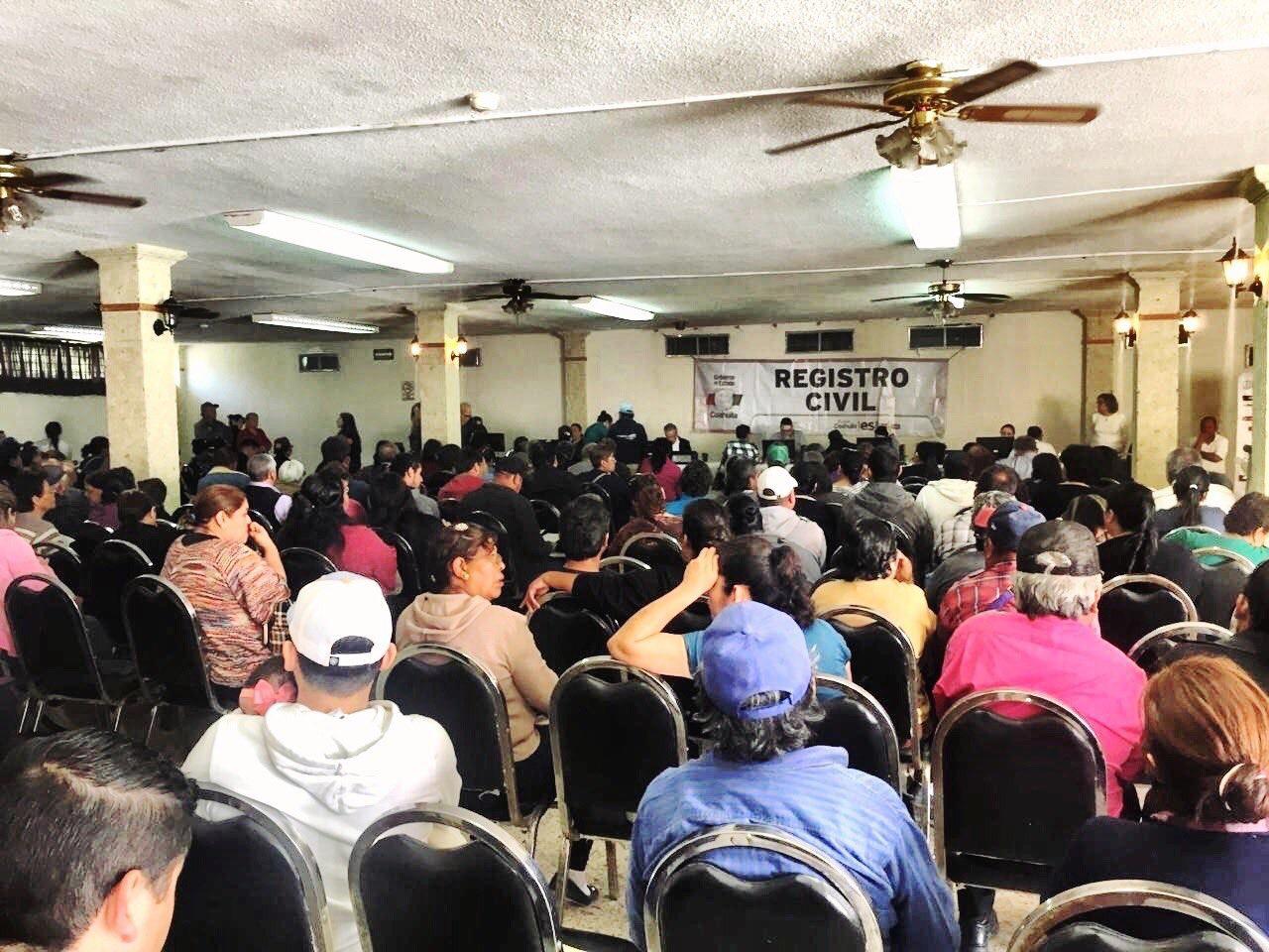 Realizan con éxito la brigada de aclaraciones y correcciones de actas de nacimiento