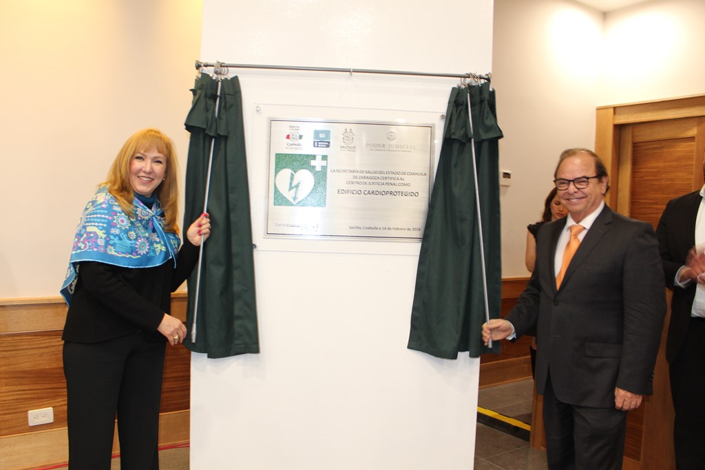 Certifica Coahuila a más edificios cardioprotegidos