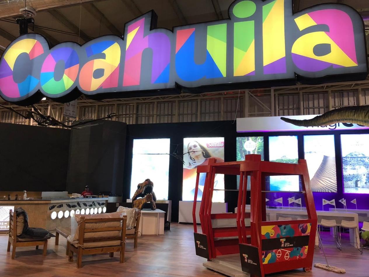 Participa Coahuila con éxito en Tianguis Turístico