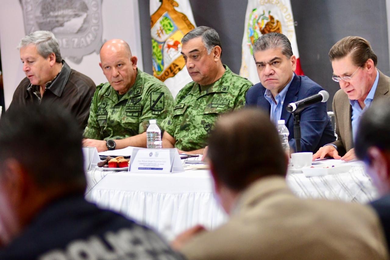 Analizan gobernadores de Coahuila y Durango estrategias de seguridad