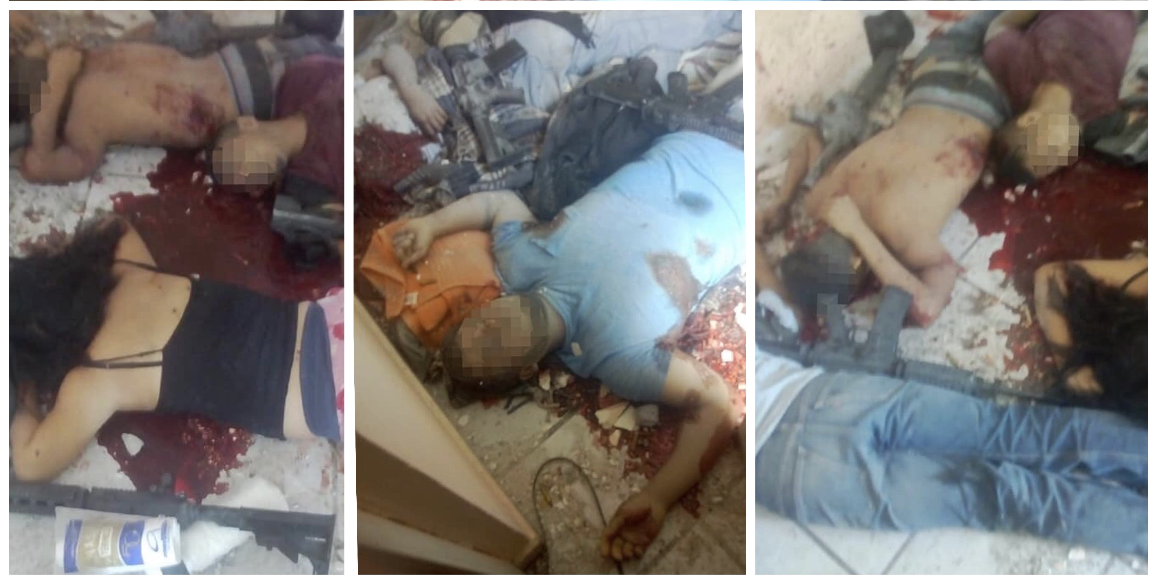 Desmantela GRS célula criminal <br>en Saltillo; abate a 9 delincuentes