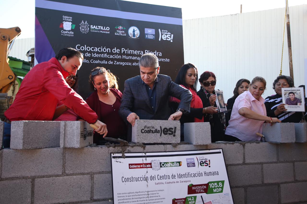 Inicia construcción de centro <br>de identificación humana en Saltillo