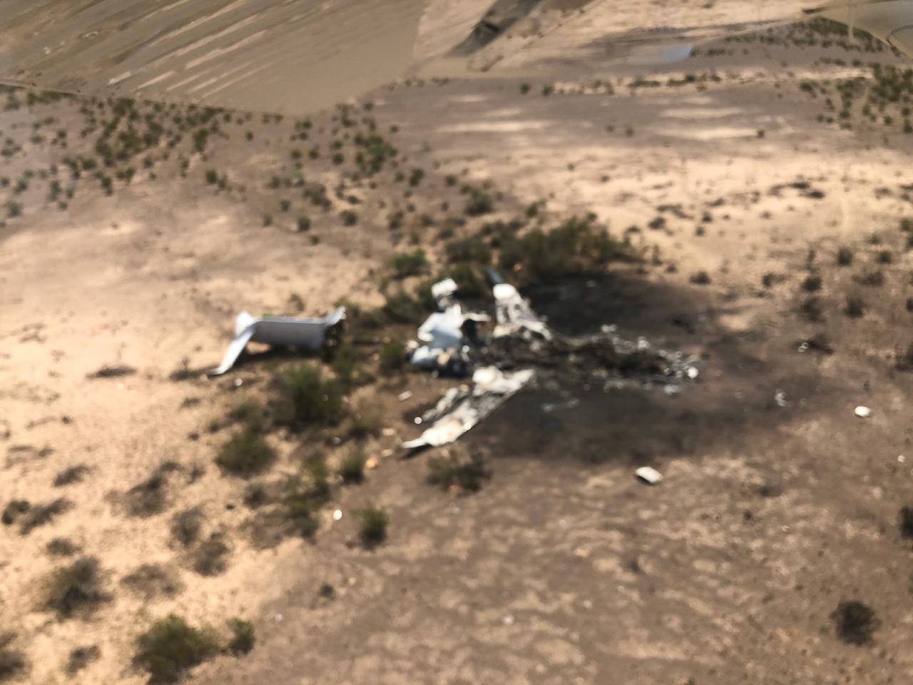 Localizan restos de avión en <br>Coahuila; hay 14 muertos