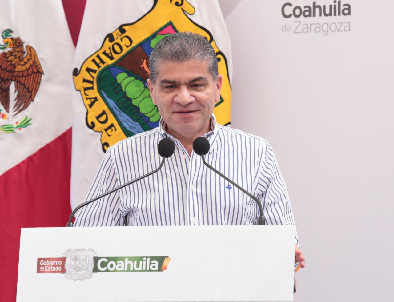 Celebra Riquelme eliminación de <br>aranceles al acero y aluminio