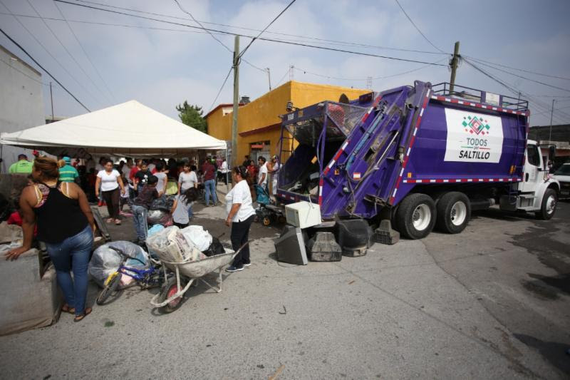 “Mercadito por Ti” recolecta 50 toneladas de desechos en Saltillo