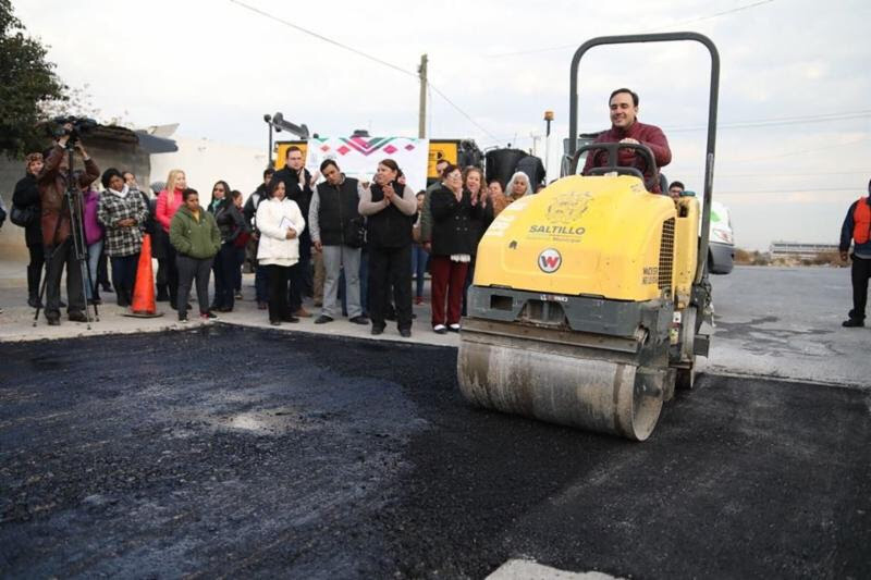 Más de 80 mil baches reparados en Saltillo