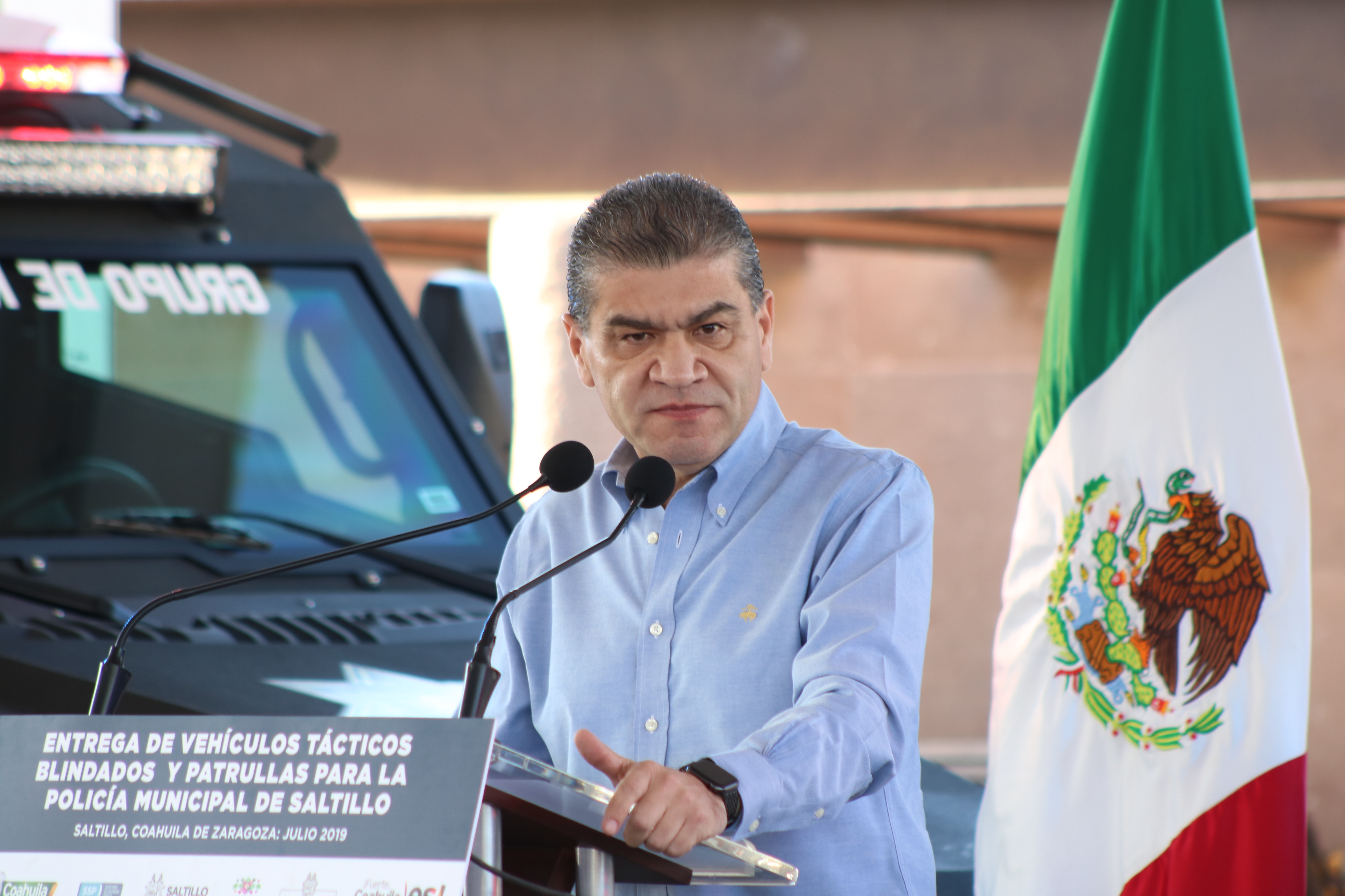 Intervienen quirúrgicamente <br>al gobernador Riquelme