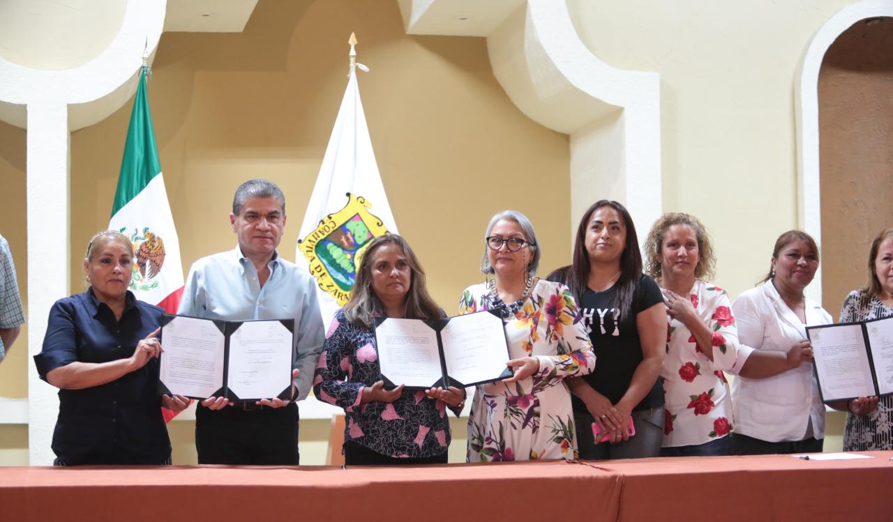 Riquelme toma protesta al Consejo Ciudadano <br>de la Comisión de Búsqueda de Coahuila