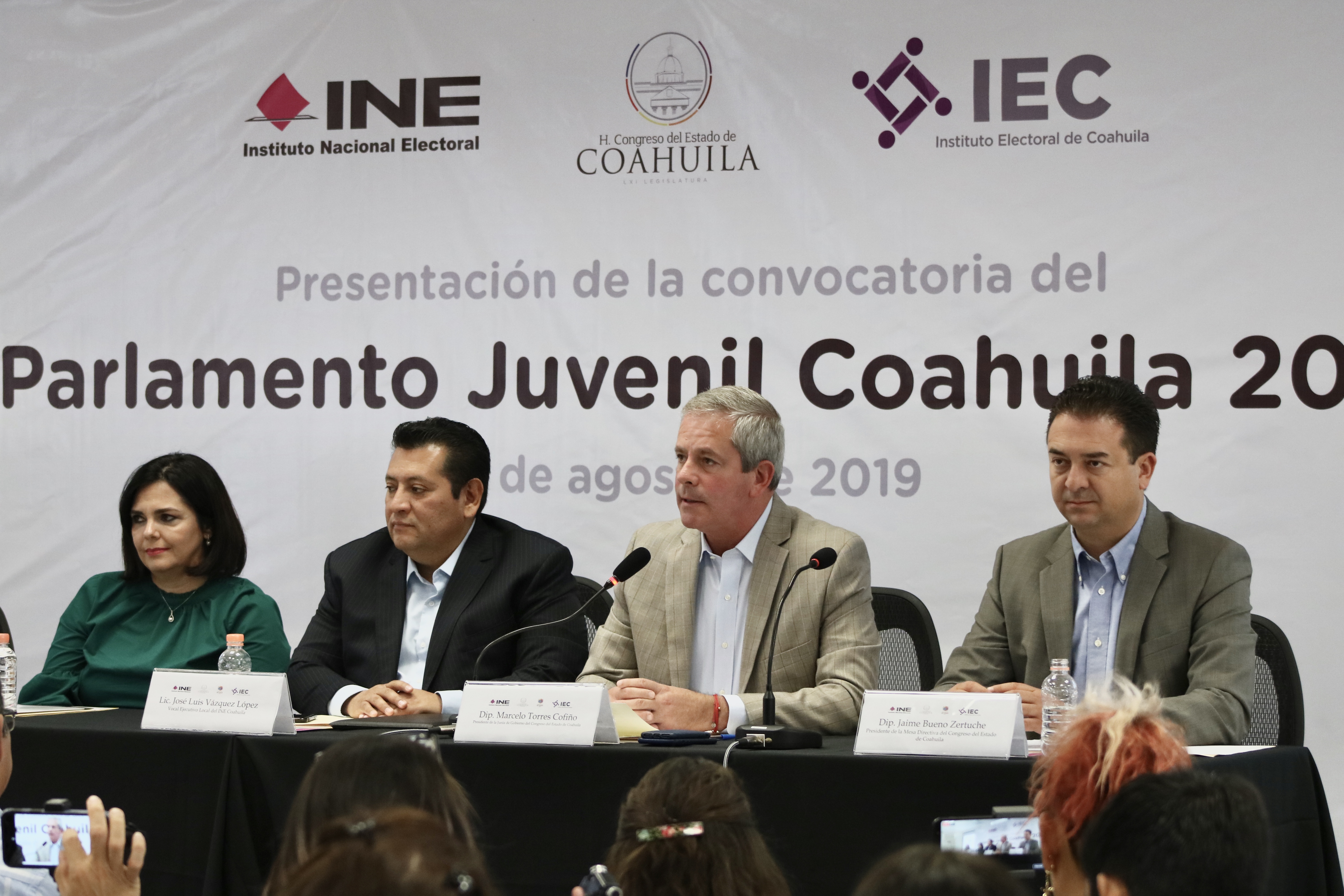 Presentan convocatoria para <br>Parlamento Juvenil 2019