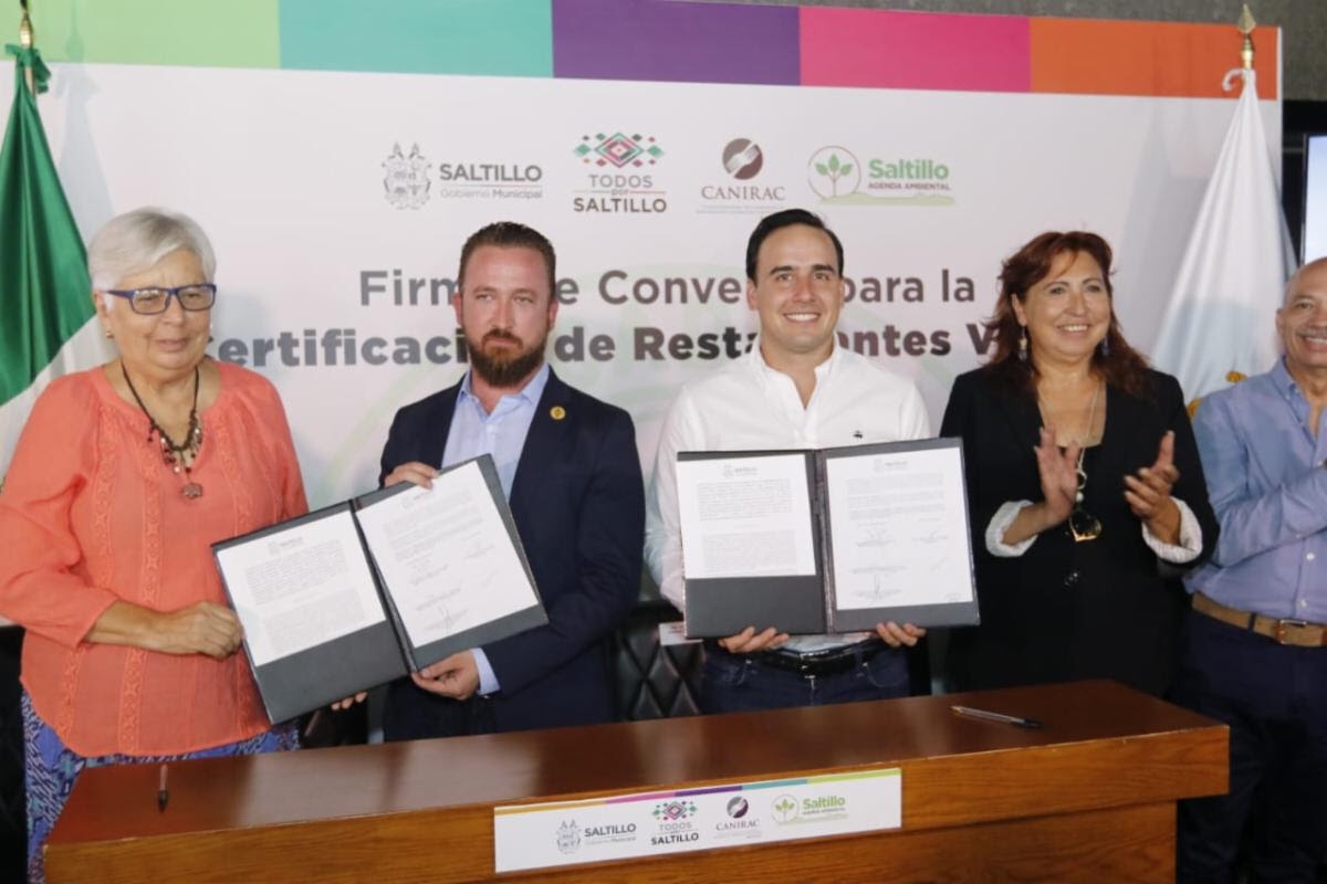 Avanza Saltillo en Agenda Ambiental <br>con Restaurantes Verdes