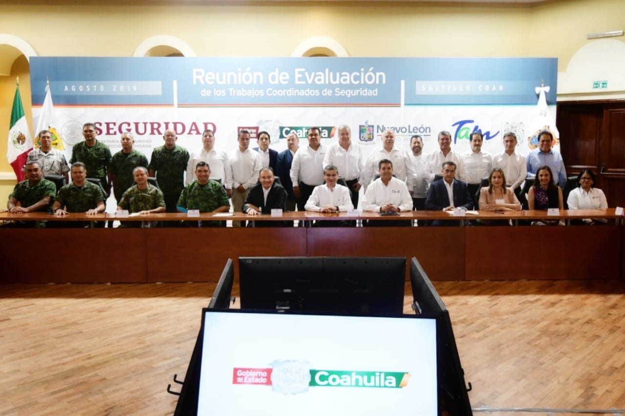 Coordinación entre Coahuila, NL y <br>Tamaulipas rompe barreras: Riquelme