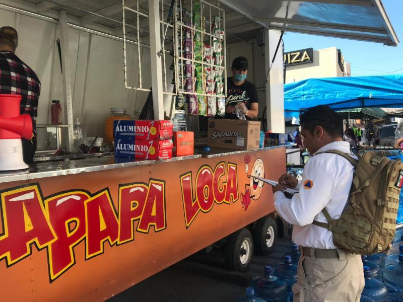 Mantiene PC revisiones en puestos de fiesta del Santo Cristo
