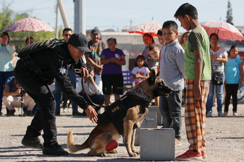 Promueve Saltillo proximidad social con el K9