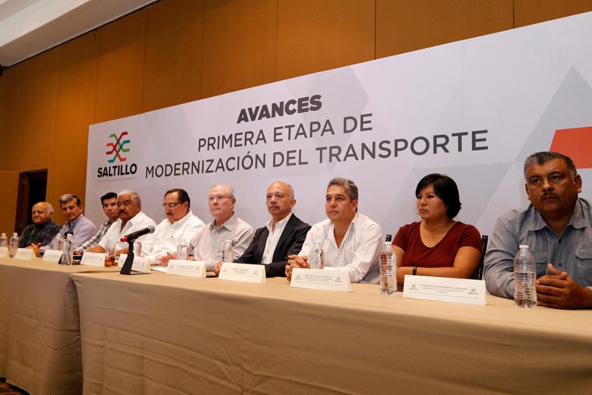 La modernización del transporte en Saltillo está en marcha