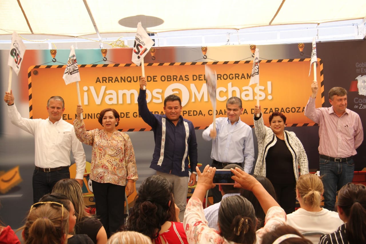 Lleva Riquelme ‘Vamos a Michas’ a General Cepeda con inversión de 8 mdp