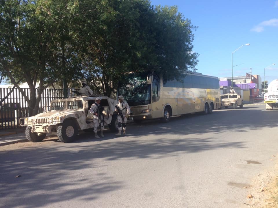 Aseguran autobús Coahuilense <br>cargado de droga cerca de PN