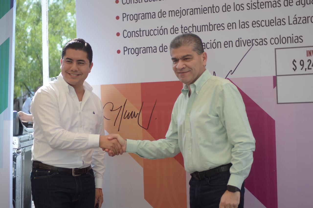 Invierten 8.2 mdp en pavimentación en San Juan de Sabinas