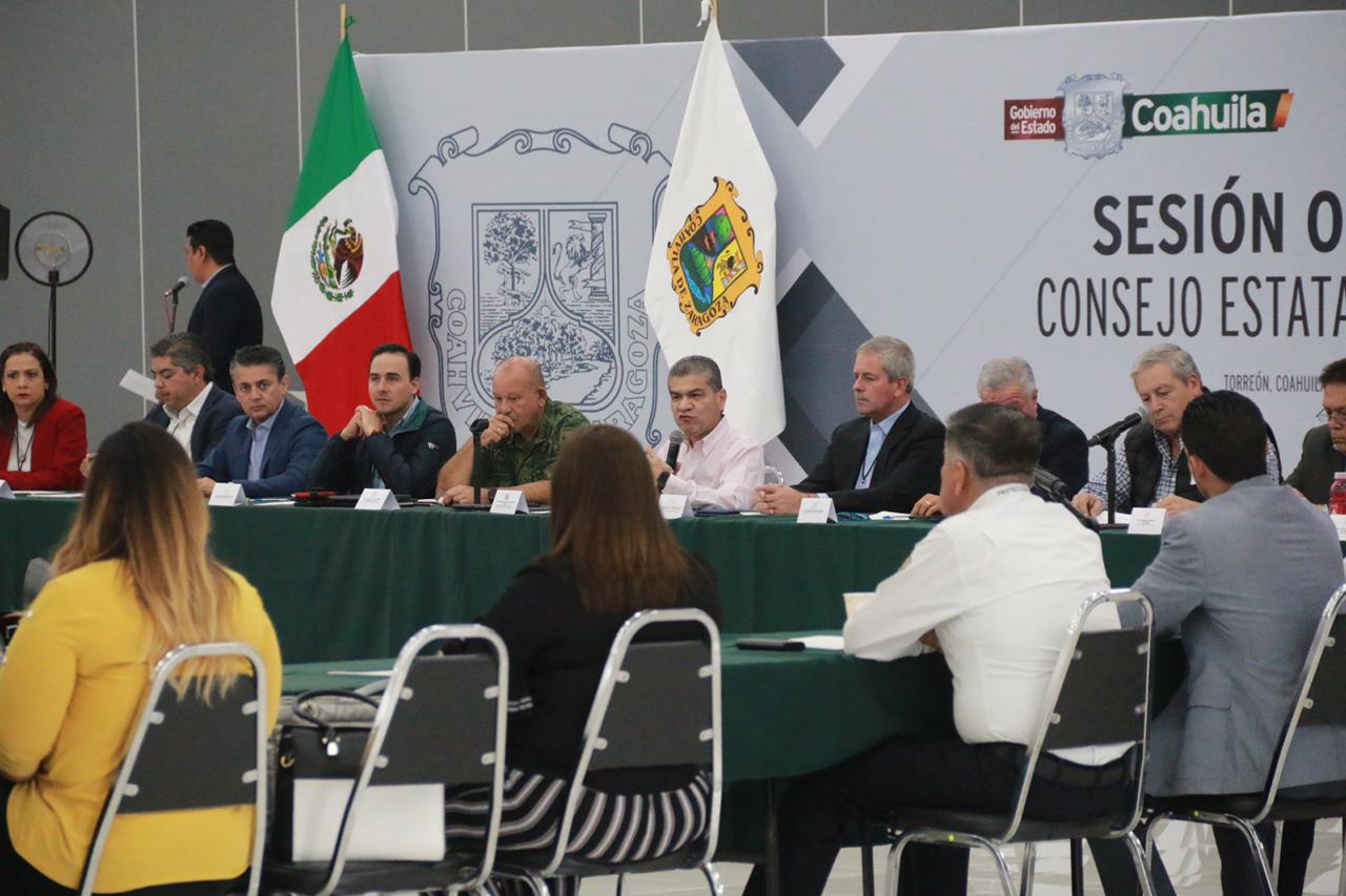 Encabeza Riquelme consejos <br>estatales de seguridad y protección civil