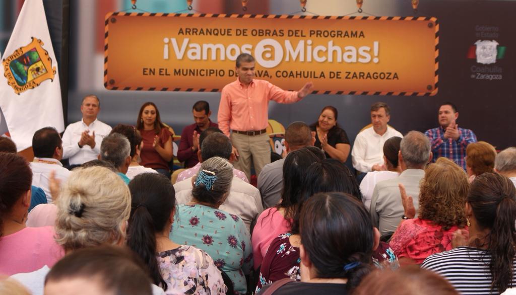 Invierten 19 mdp en Nava con Vamos a Michas