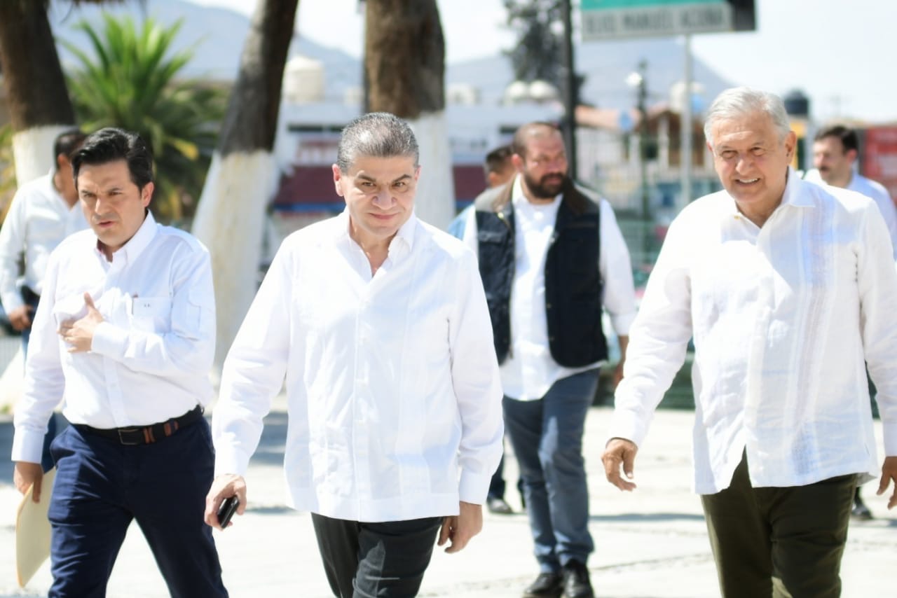 Refrendo mi compromiso de <br>trabajo con AMLO: Riquelme