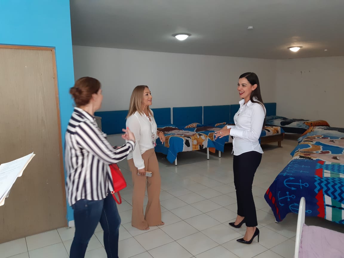 Supervisa titular de la Pronnif centros de asistencia social en la Laguna