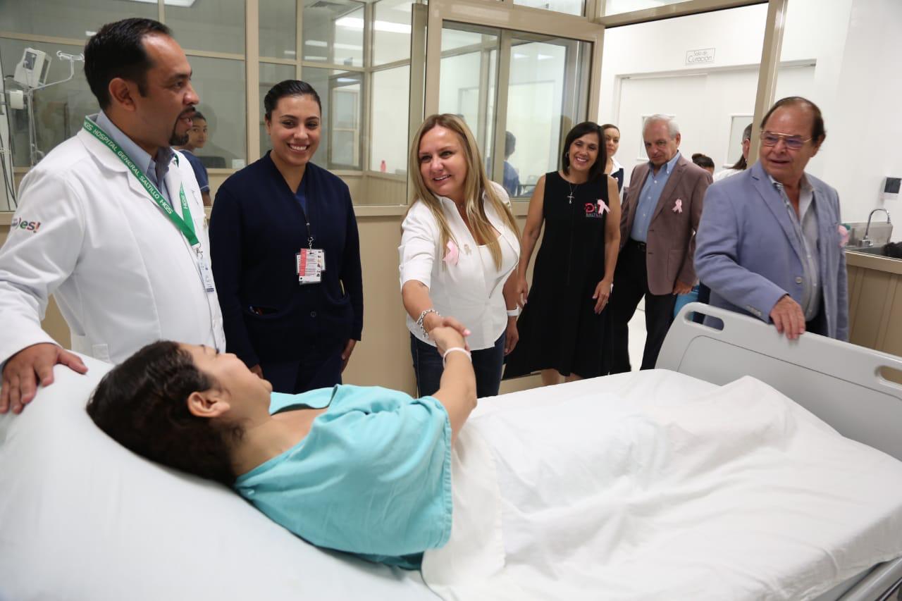 Supervisa Marcela Gorgón jornada de cirugías en Saltillo