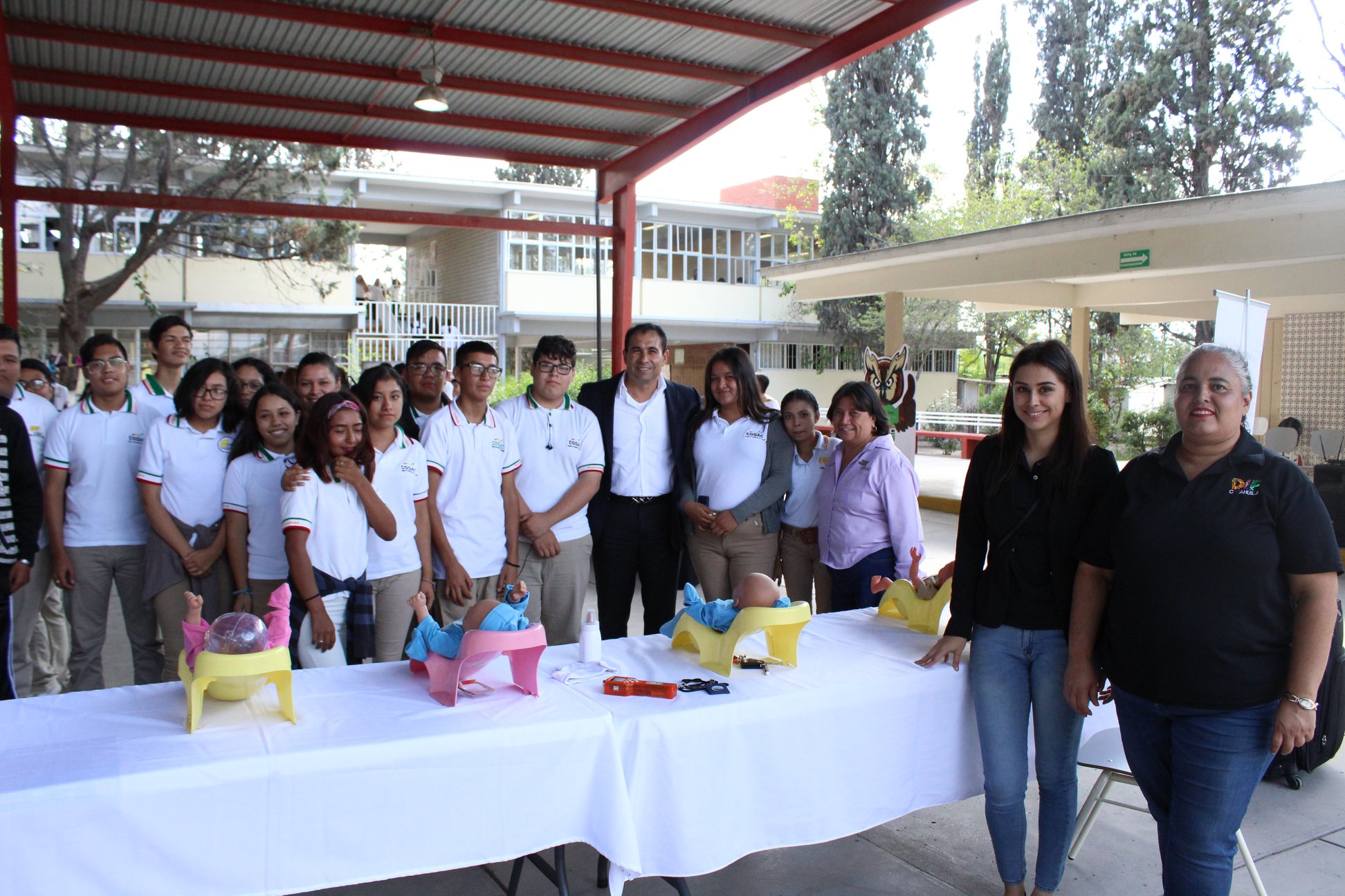 Realizan feria de la salud para jóvenes de Ramos Arizpe