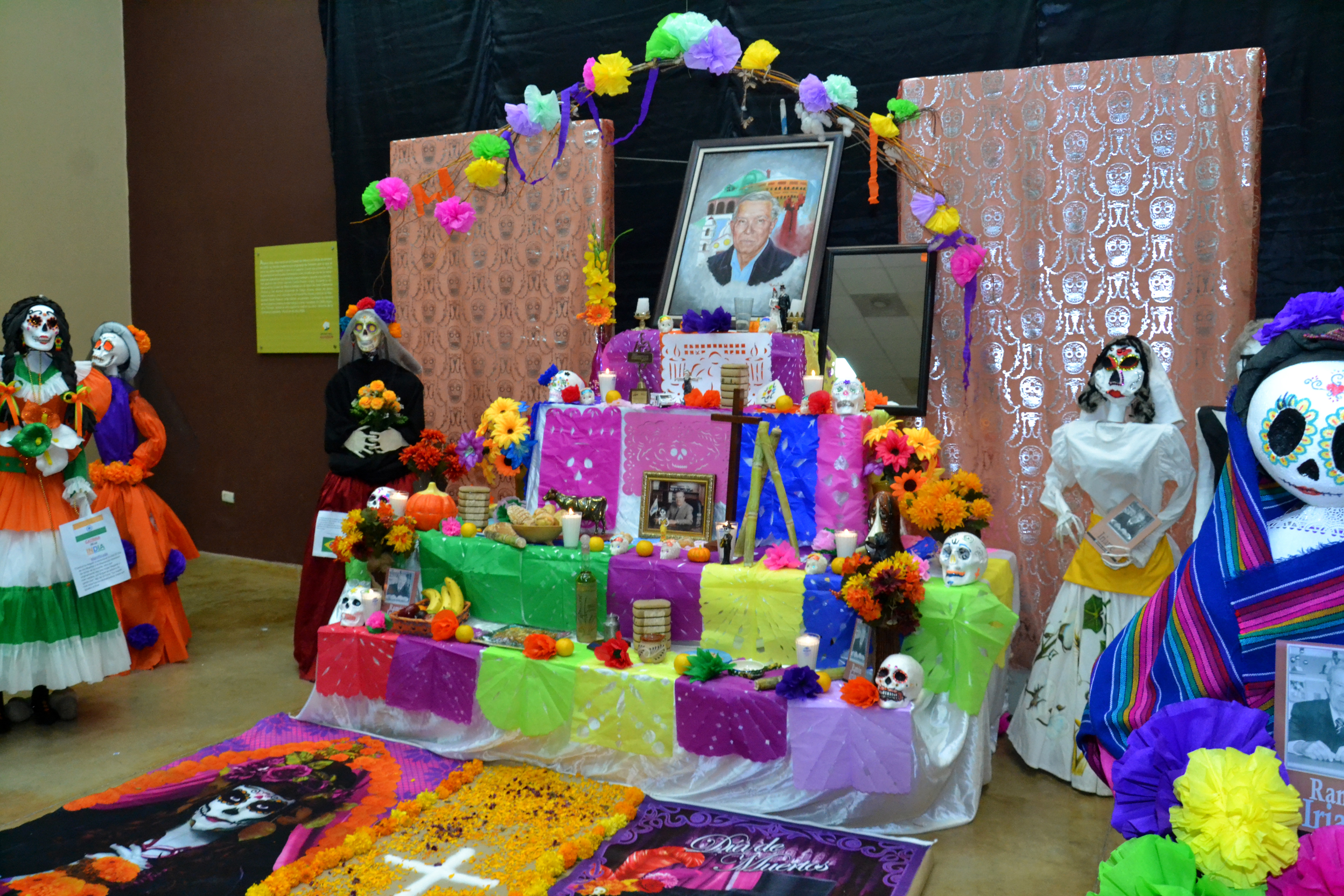 Museo del Algodón dedica altar de muertos a Don Ramón Iriarte Maisterrena