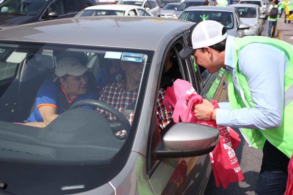 Realizan mega crucero por el <br>medio ambiente en Saltillo