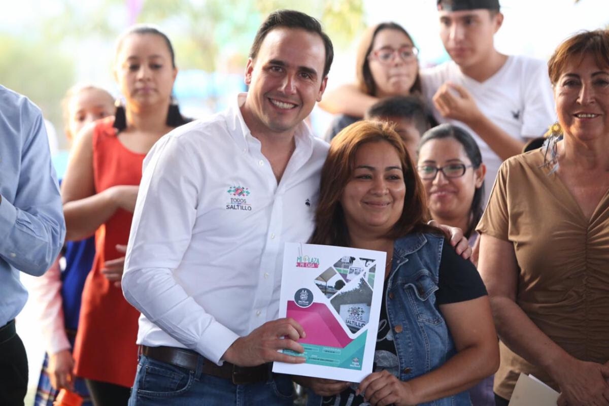 Programa “Mi Plaza, Mi Casa” llega a todos los sectores de Saltillo