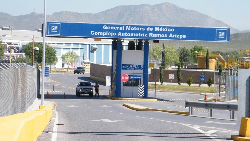 Entra en paro técnico GM de Ramos Arizpe