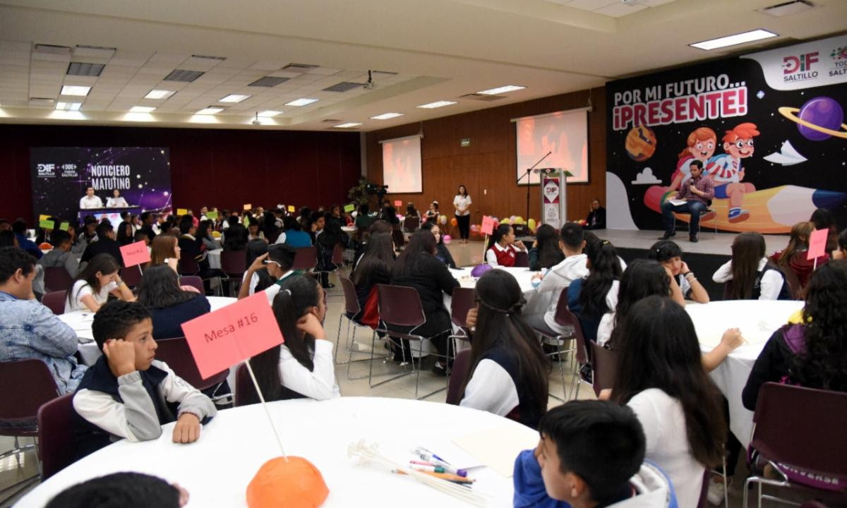 Más de 500 niñas, niños y adolescentes son escuchados en Saltillo