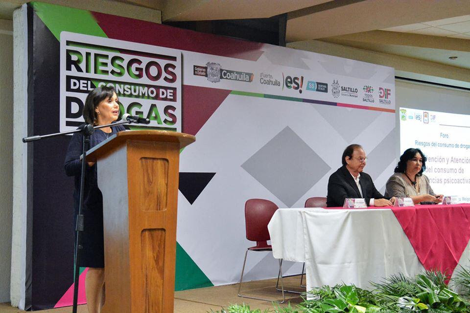 Realizan en Saltillo Foro sobre Riesgos del Consumo de Drogas