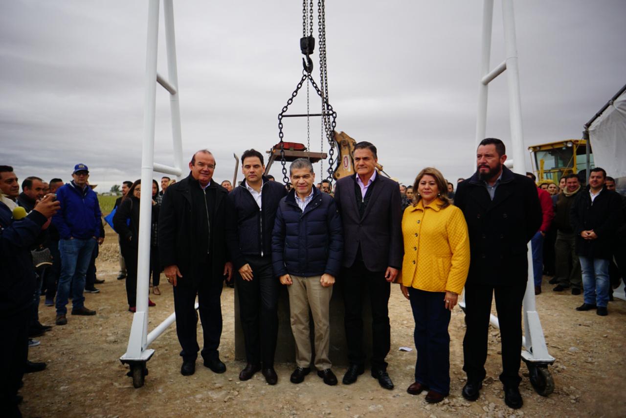 Coloca MARS primera piedra de Laguna Industrial Park, en Matamoros