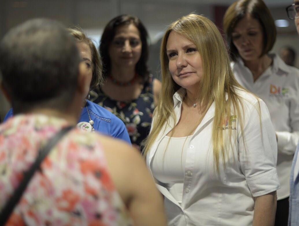 En Coahuila, frente común <br>vs el cancer: Marcela Gorgón