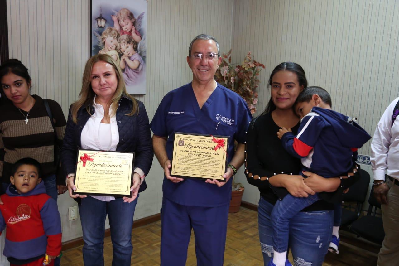 Activan implantes cocleares a 6 niños coahuilenses