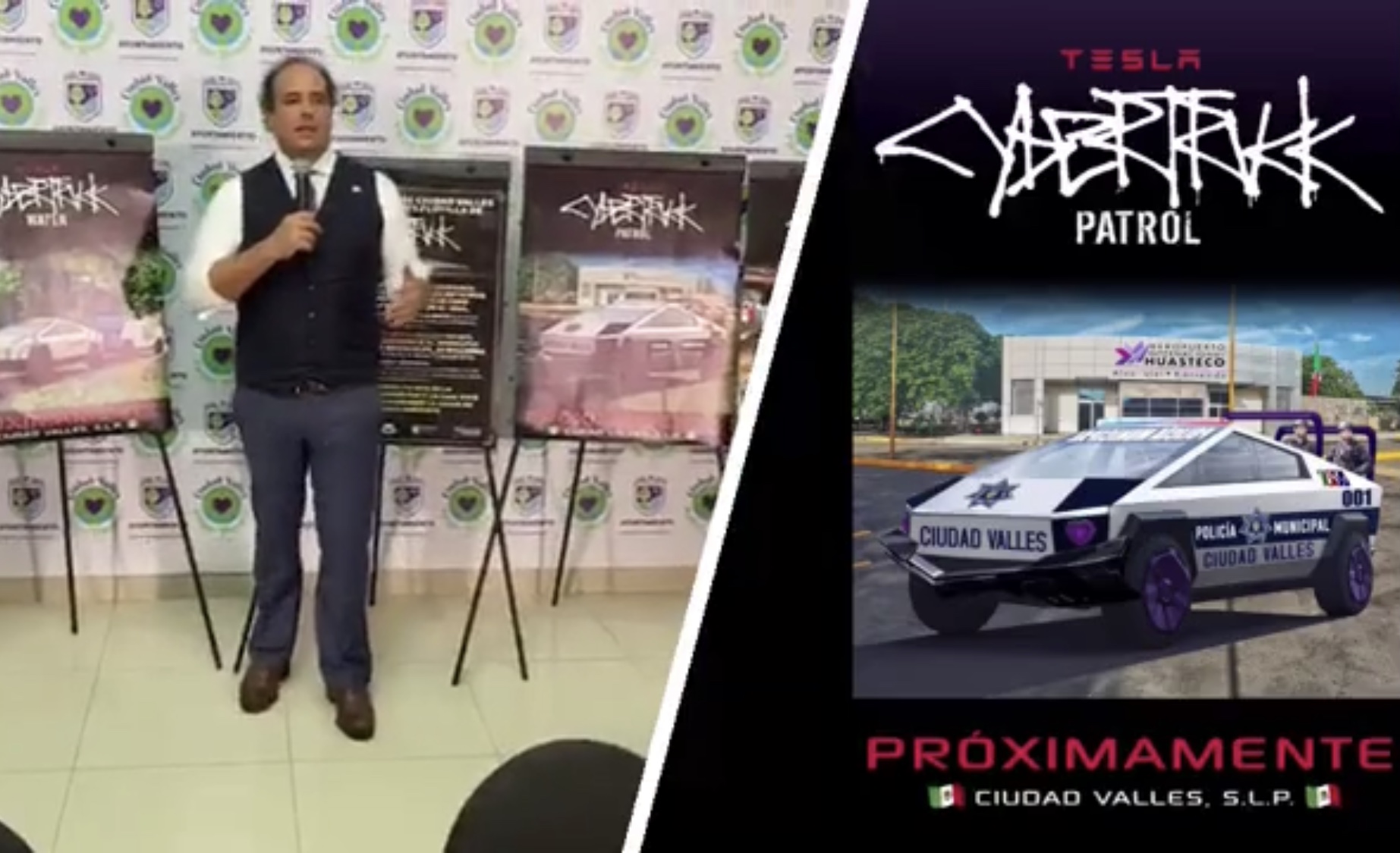 Alcalde en SLP compra 15 camionetas Tesla
