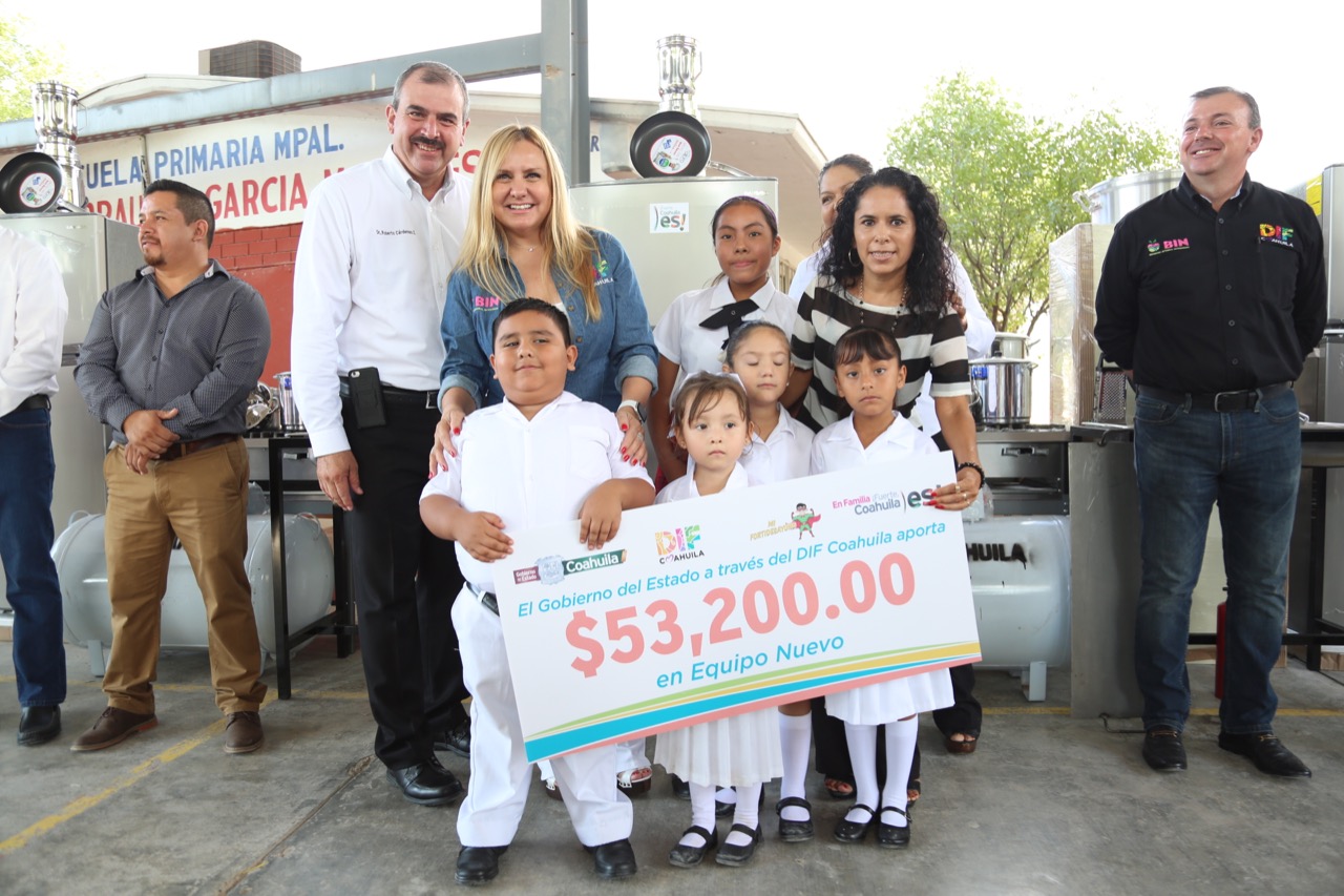 Fortalece Coahuila nutrición y alimentación en centros educativos