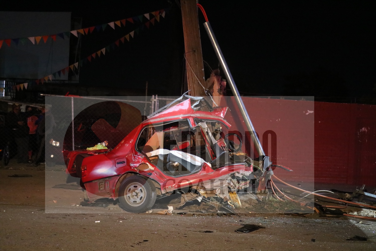 Muere joven en aparatoso choque en Saltillo