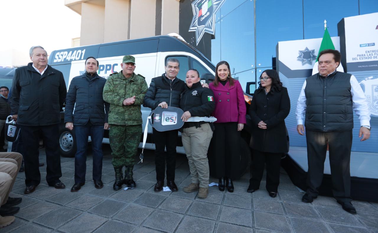 Coahuila es un referente nacional <br>en el tema de seguridad: MARS