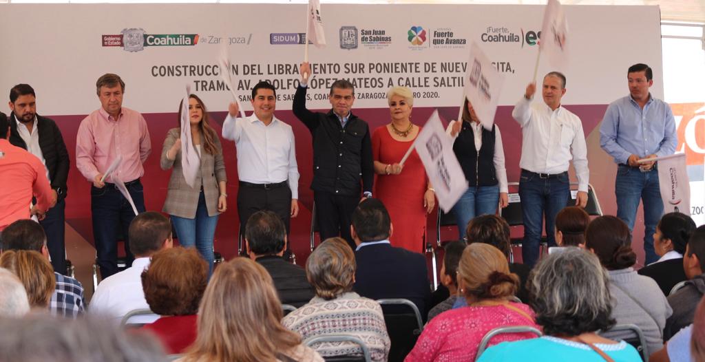 Invertirán 28 mdp en el libramiento surponiente en San Juan de Sabinas