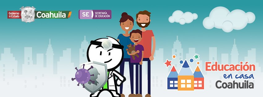 Lanza Coahuila Educación en casa