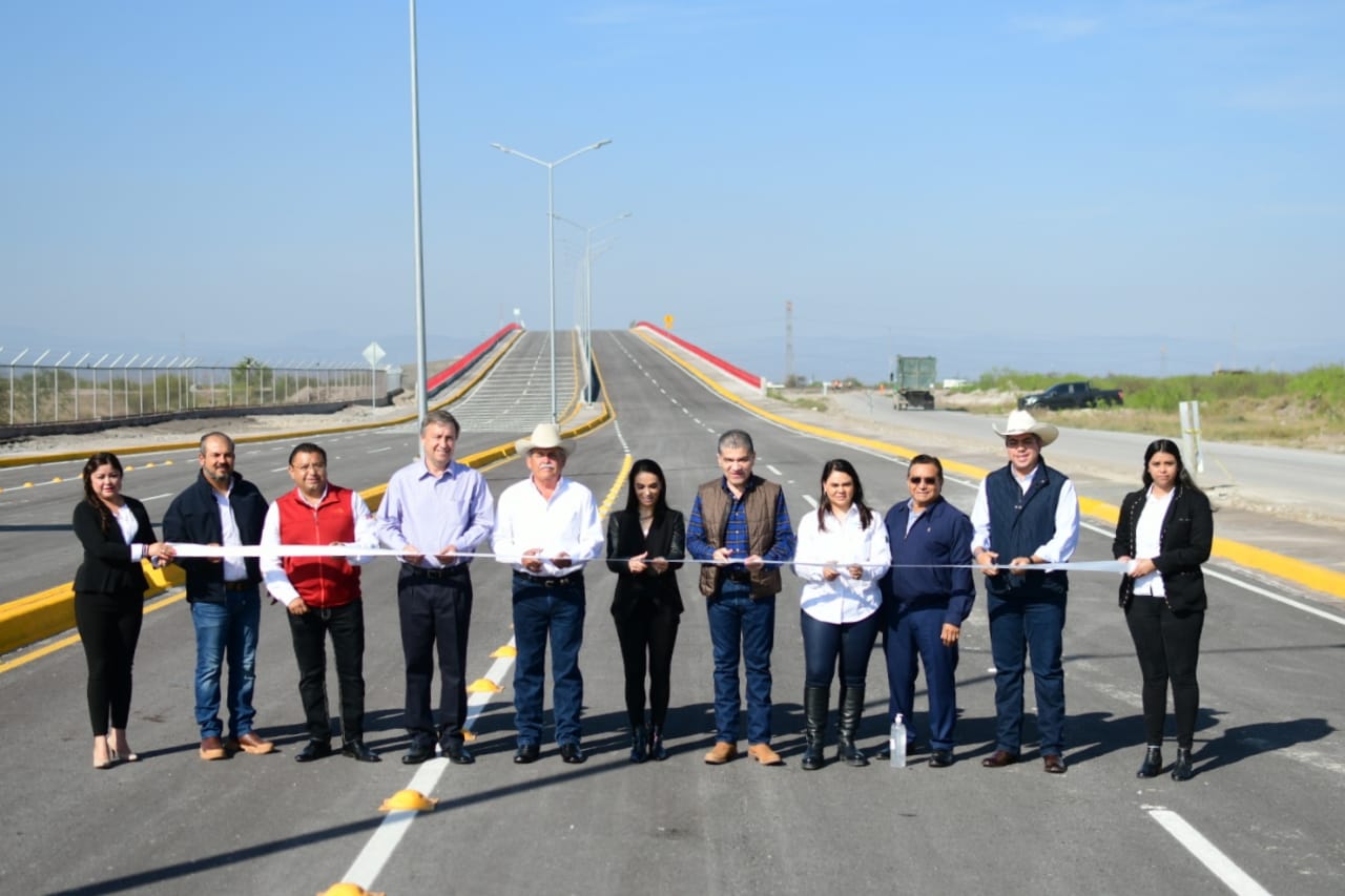 Entrega MARS puente que conecta a Monclova y Frontera