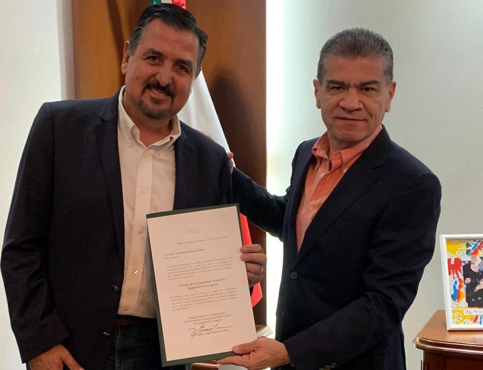 Nombra MARS a representante del Gobierno en la Laguna