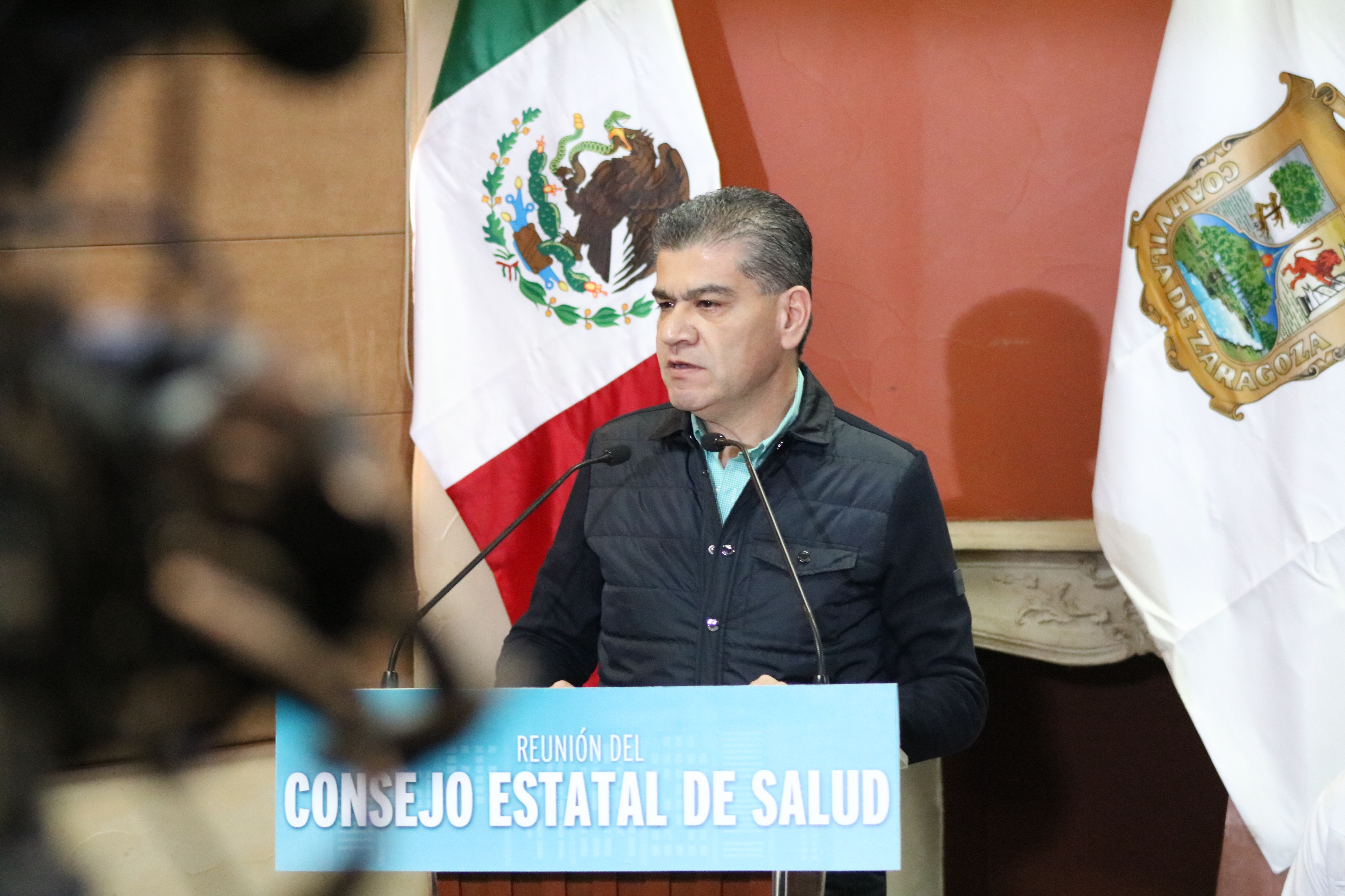 Coahuila entra en cuarentena; <br>anuncia Riquelme cierre de espacios públicos