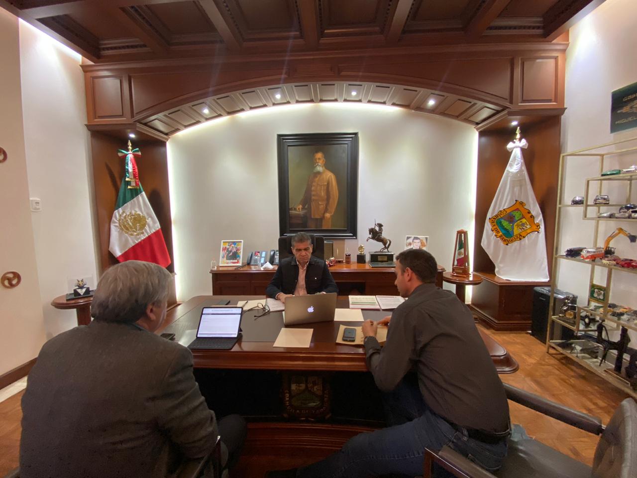 MARS comparte información sobre el <br>Covid-19 con líderes de México y Texas